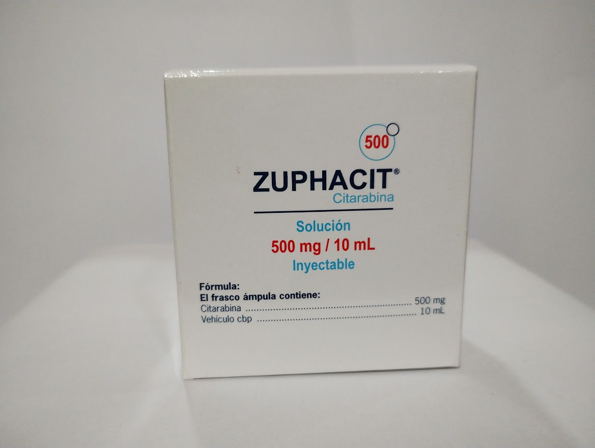 ZUPHACIT 500mg/10ML FCO. AMP. LIOFILIZADO
