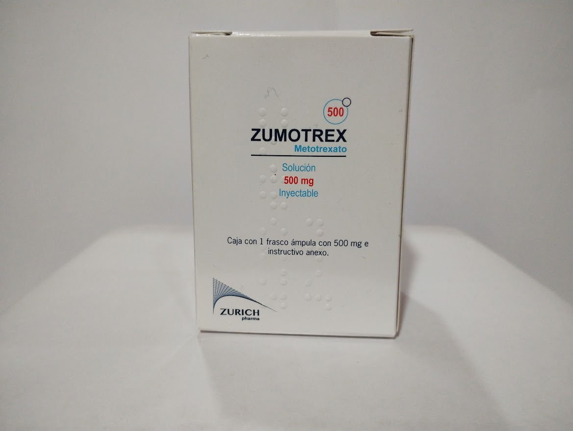 ZUMOTREX 500 MG FCO AMP