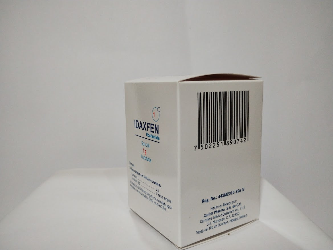IDAXFEN IFOSFAMIDA SOL INY 1G C/1 AMP