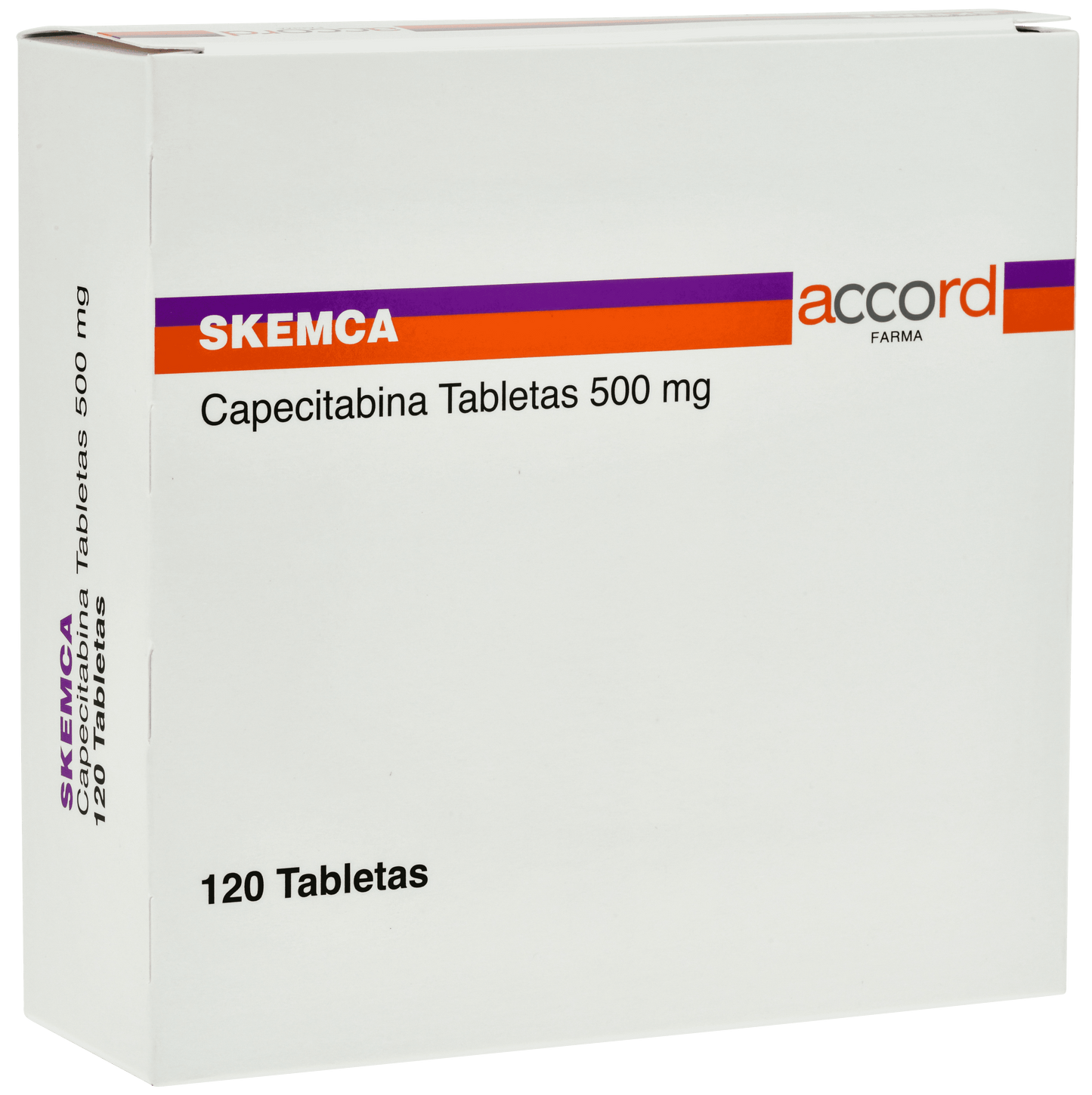 SKEMCA Capecitabina 500MG C/120 TABS