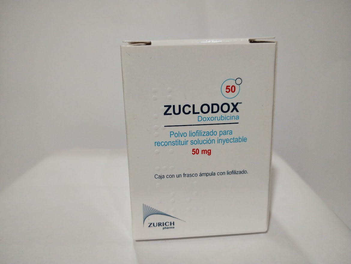 ZUCLODOX 50 MG SOL FCO AMP