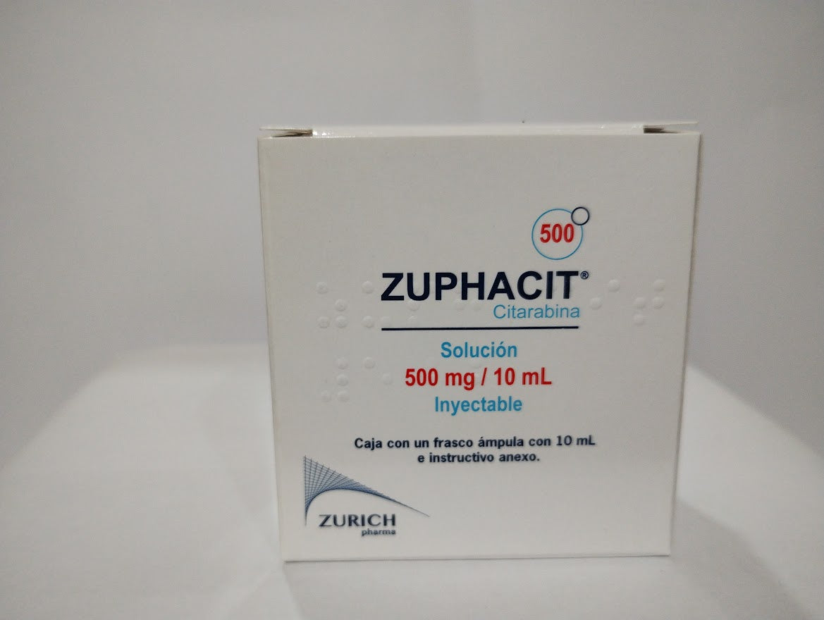 ZUPHACIT 500mg/10ML FCO. AMP. LIOFILIZADO
