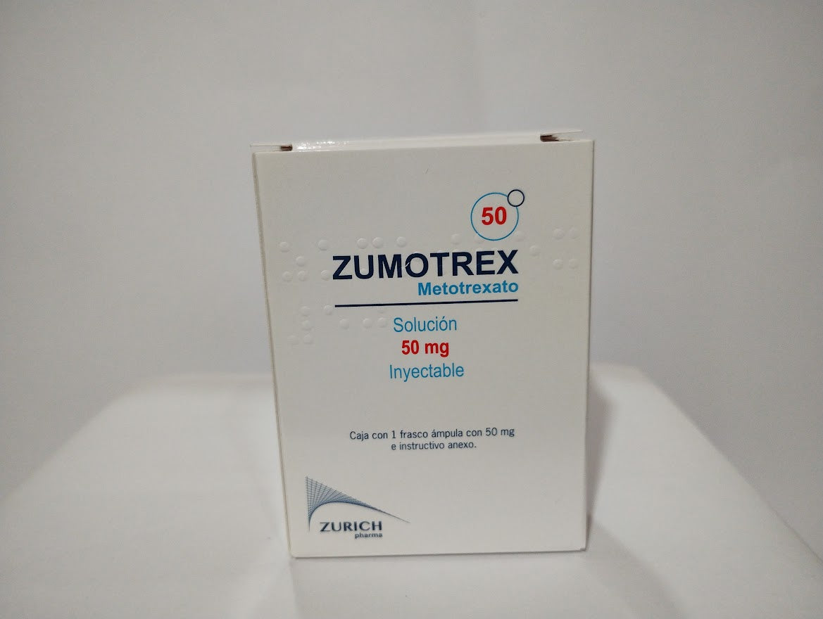 ZUMOTREX 50 MG FCO AMP