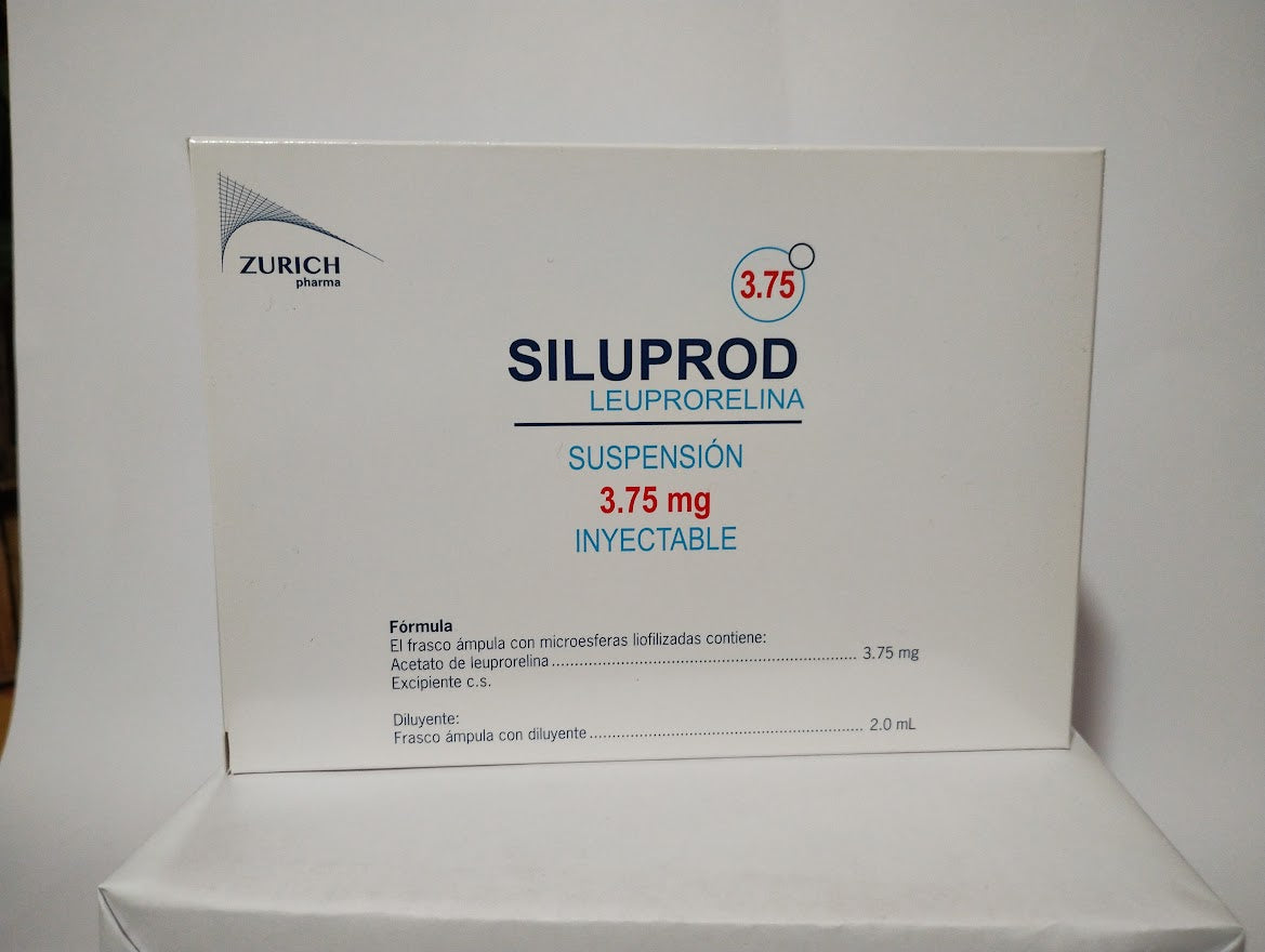 SILUPROD LEUPRORELINA SOL INY 3.75 MG 2 ML C/1 AMP