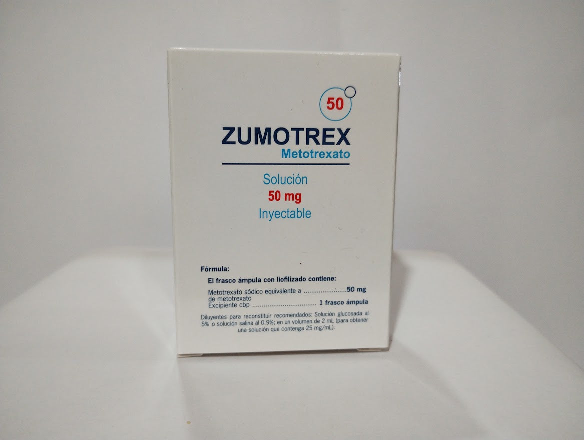 ZUMOTREX 50 MG FCO AMP