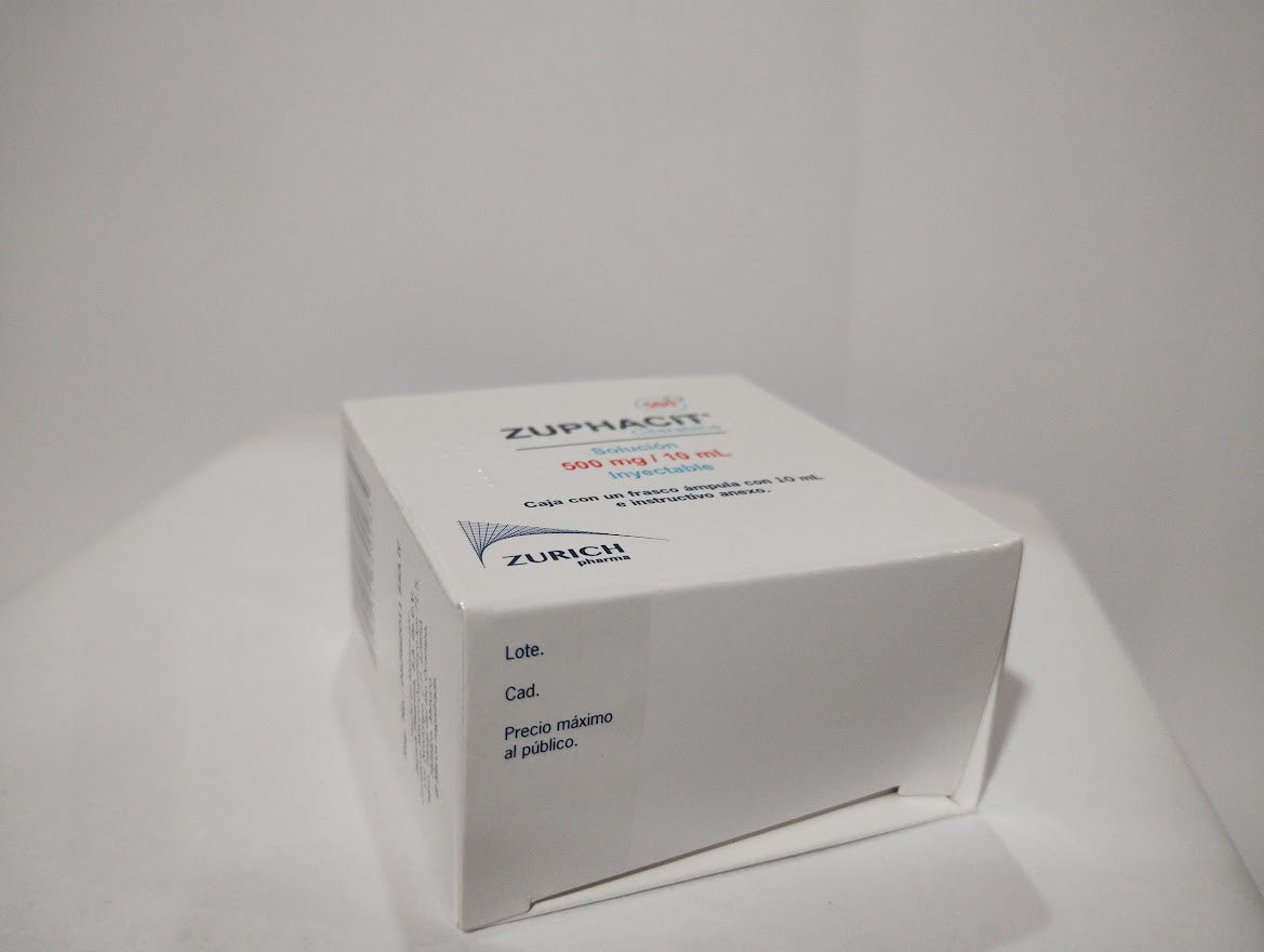 ZUPHACIT 500mg/10ML FCO. AMP. LIOFILIZADO