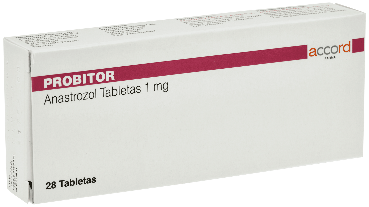 PROBITOR Anastrozol1MG C/28 TABS