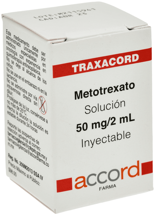 TRAXACORD RTU Metotrexato 50MG/2ML C/1 FCO